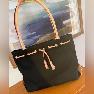 Dooney & Bourke Vintage Tassel Tote Bag